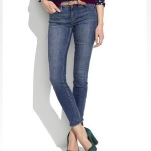 Madewell Skinny Skinny Ankle Zipper Jeans Size 26